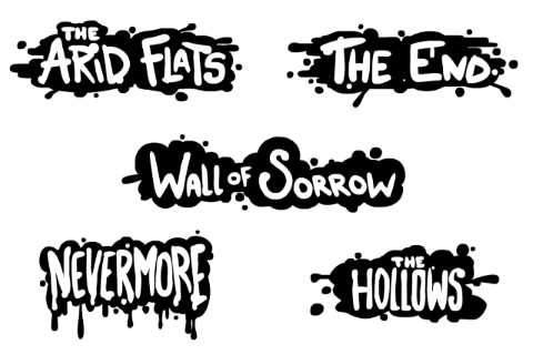 Area Label Examples